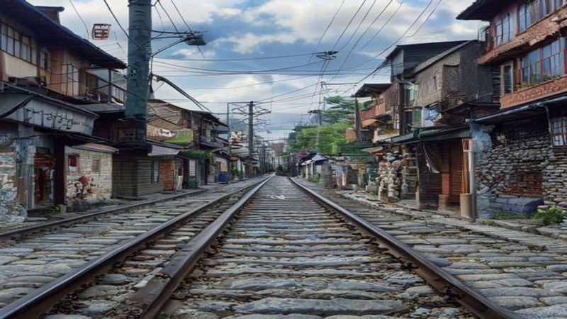 Central Otaru route for the next morning